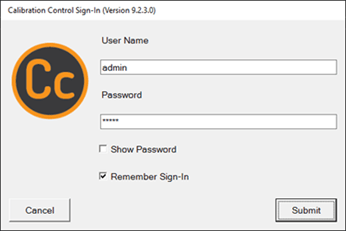 Application Sign-In