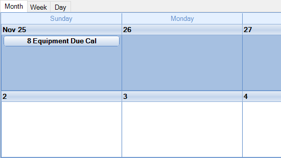 Calendar Features