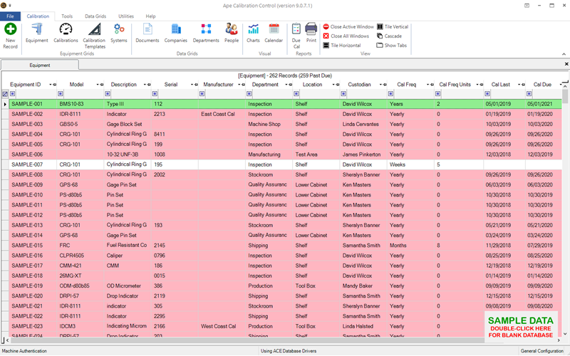 Calibration Control Version 9.0.x