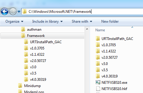 C program files dotnet