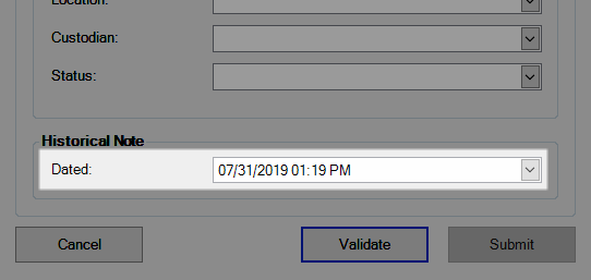 Date/Time Mask Field Example