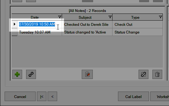 Date/Time Mask Field Example