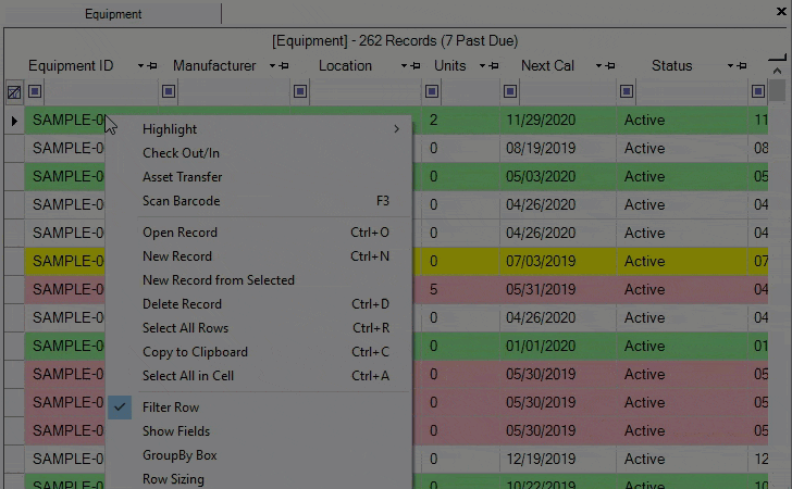 Show Different Fields in Grid