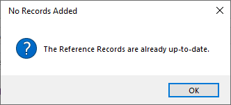 Add Reference Records