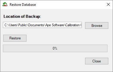 Restore Database