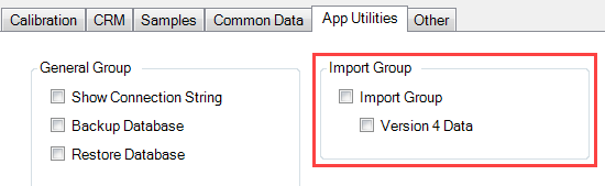 Unhide V4 Import Button